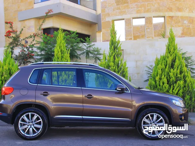 فوكس فاجن تيغوان 2014 فحص كامل فل إضافات أعلى صنف مع فتحه بانوراما