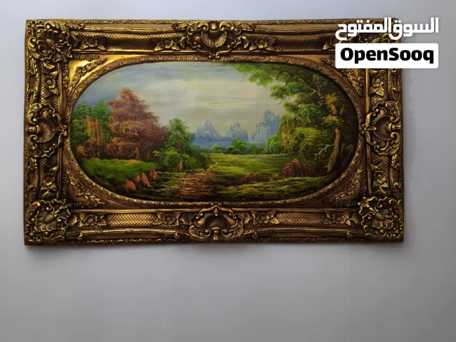 برواز ذهبي لوحة زيتية