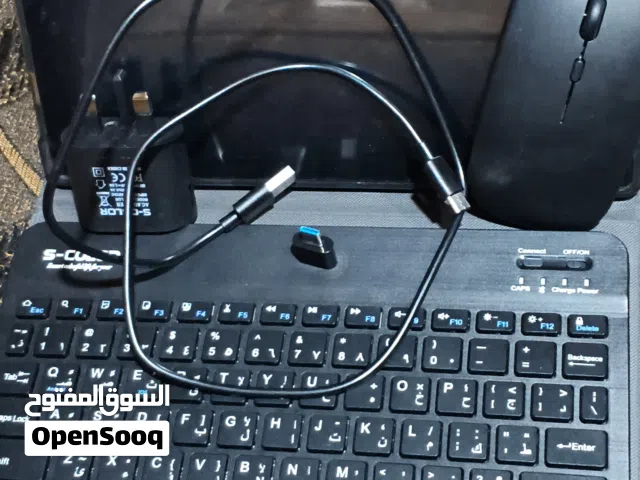 جهاز لوحي مع ملحقات مميزة هدية جميلة جدا للصغار والدراسة الملحقات في الوصف