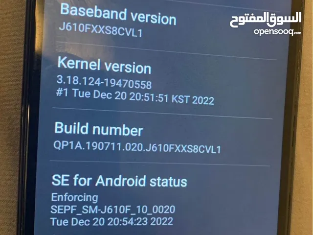 Samsung j6+ old phone