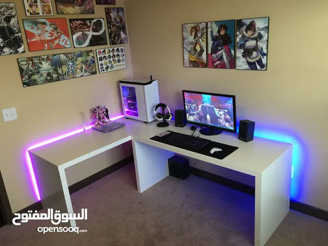 مكتب طاولة جيمنج زاويه قياس حسب الطلب. طاولة جيمنج زاويه قياس حسب الطلب توصيل مجاني