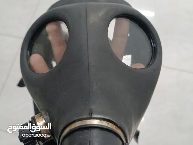 قناع غاز مستعمل حمايه كامله بدون فلتر