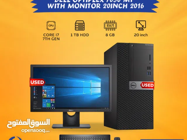Windows Dell  Computers  for sale  in Hawally