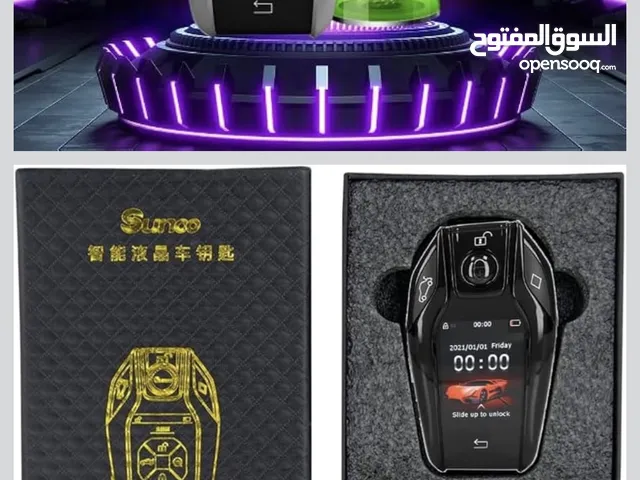 للبيع: مفتاح سيارة ذكي (Smart Key) بشاشة LCD تعمل باللمس - ماركة Sunco الأصلية!