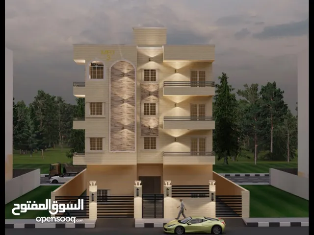عماره كامله للبيع ارضي و 3 ادوار متكرر وروف تطل علي فيو مفتوح علي منطقة خدمات
