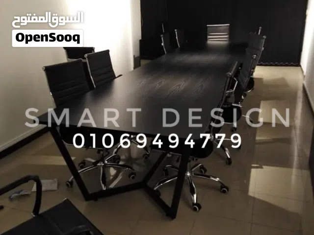 ترابيزه إجتماعات مودرن متاح جميع الالوان والمقاسات