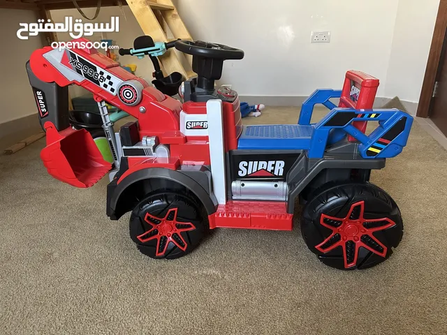 شاحنة اطفال للبيع استخدام بسيط جداً