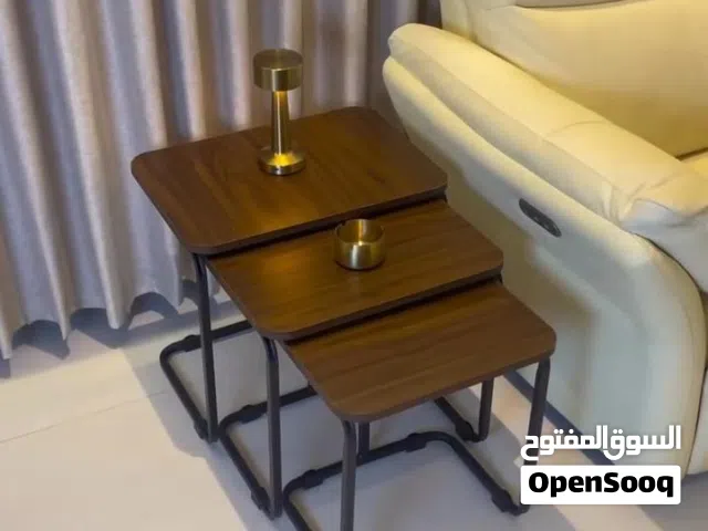 عرض خاص على طقم طاولات السيرفيس 3 قطع  متوفر بـ 4 ألوان مميزة وبجودة عالية.