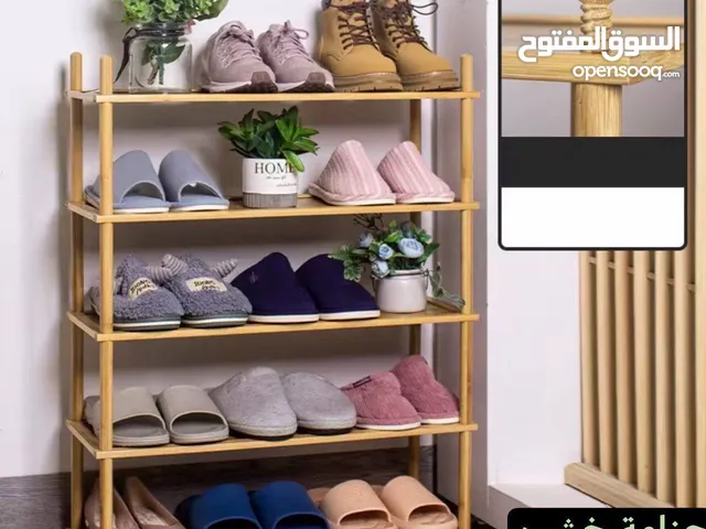 جزامة خشبية صغيرة 5 طابق او تصير رفوف منزل ——————— هيكل من الخشب القوي المقاوم للكسر ذو سطح ناعم