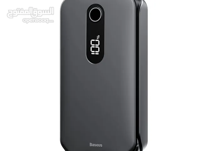 مشغل بطارية سيارة + باور بانك للطوارئ بسعة 12000mAh – ضروري لكل سيارة - jumper starter