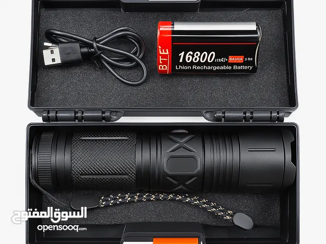 2 PC high quality flashlights bettery 16800mh