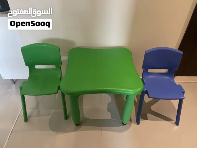 Cosmoplast Junior table and two chairs