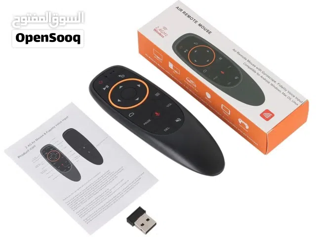 ريموتات بلوتوث و IR مناسبة لي اغلب التلفزيونات جميلة وخفيفة .