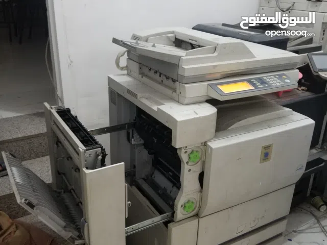 طابعه SHARP نضيف جدا استعمال قليل جدا من نوع U550