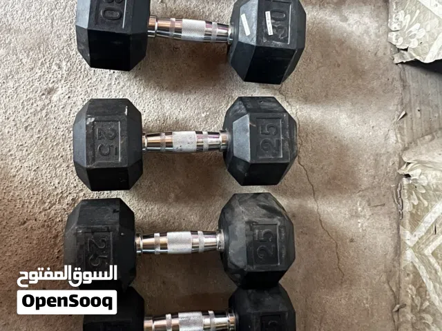 أوزان دنابل حديد