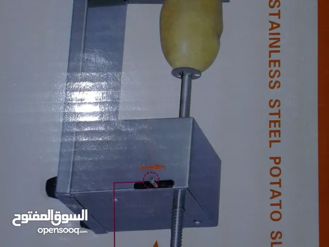 آلة تقطيع البطاطس على شكل حلزوني من السالستيل