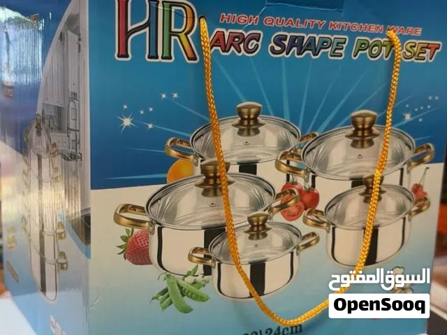 طقم جداري ستيل HR الملكي.. 5 قطع بمقاسات كاملة!