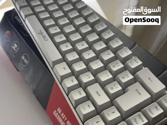 كيبوردات كيمنك 60% RGB membrane يشتغل كل المنصات جوا السوك 4 قطع (جديد) متوفر توصيل لكل المحافظات