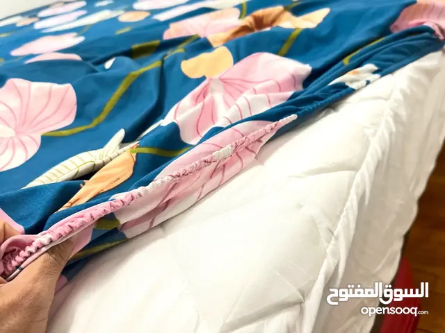 King Size Bed + Mattress + Mattress Topper