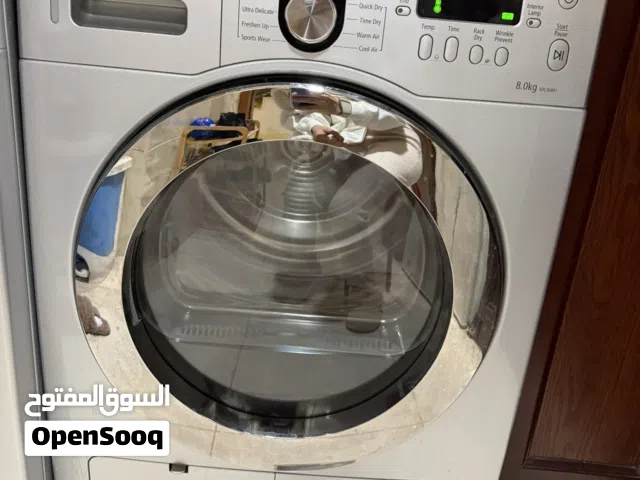 نشافة سامسونج 8 كيلو – نظام تكثيف وبرامج متعددة بحالة ممتازة