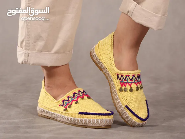 أحذية يدوية ملوّنة للنساء والرجال – مريحة، خفيفة وصيفية -حذاء مريح للمشي