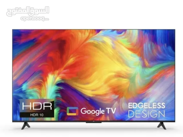 تلفزيون TCL بوصة 65 + جهاز رسيفر و ريموت