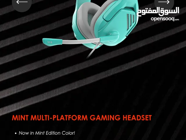 fantech valour mh86 mint green سماعه جديدة