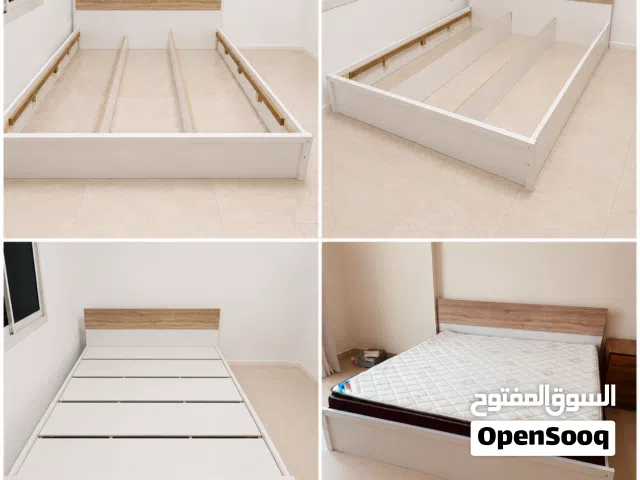 King Size Bed With Brand New Mattress 210x190 CM – Made in Malaysia – Excellent Condition