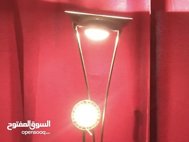 Modern Satin Silver Dual Dimmer Mother and Child Floor Lamp