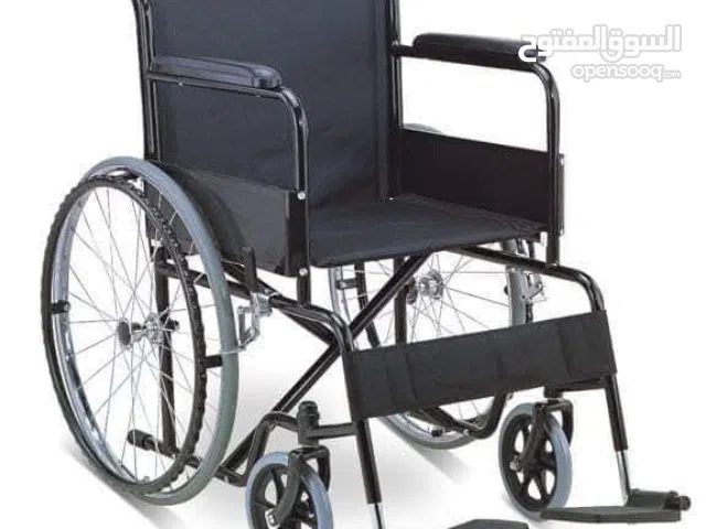 كرسي متحرك طبي "نخب اول "  جديد بالكرتونة ستاندرد  متوفر التوصيل الفوري     متوفر أيضا جميع المقاسات