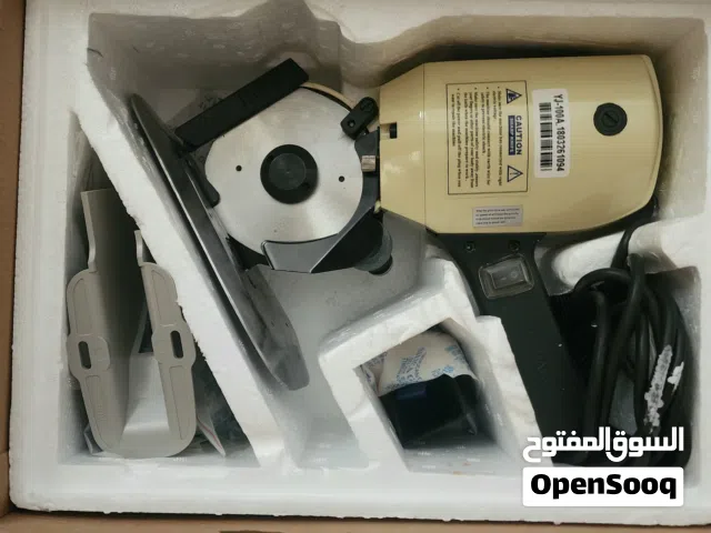 مقص كهربائي LEJIANG YJ-100A الأصلي - سكين قص دائرية 4 إنش للمشاغل والخياطين