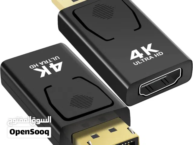 محول فيمفاي من منفذ DP إلى HDMI، يدعم دقة حتى 4K  Vemfay DisplayPort to HDMI Adapter 4K