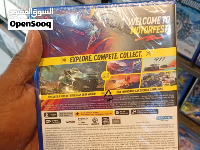 PS5 games the crew motor fest  PS5 games all available