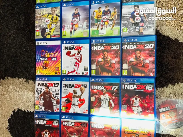 سيديات ألعاب بلاسيتشن 5/4