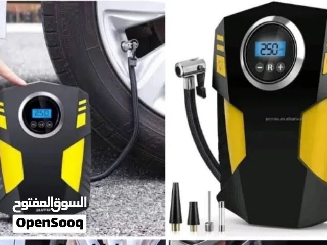كمبراسوري نفخ اطارات الكتروني                                                _ من ماركة smart العالم