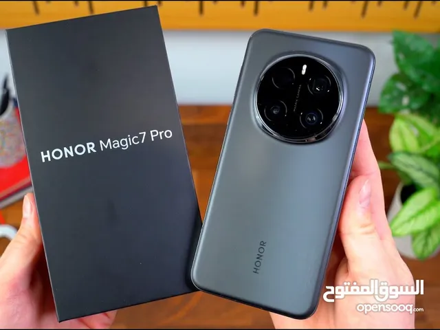 honor magic 7 pro premium model 12/512 gb slightly used same new condition  box with accessories wit