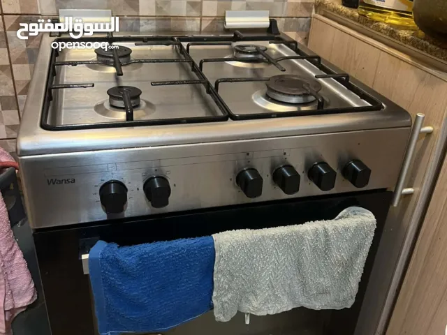 4 Burner Gas Stove include cylinder  Good condition