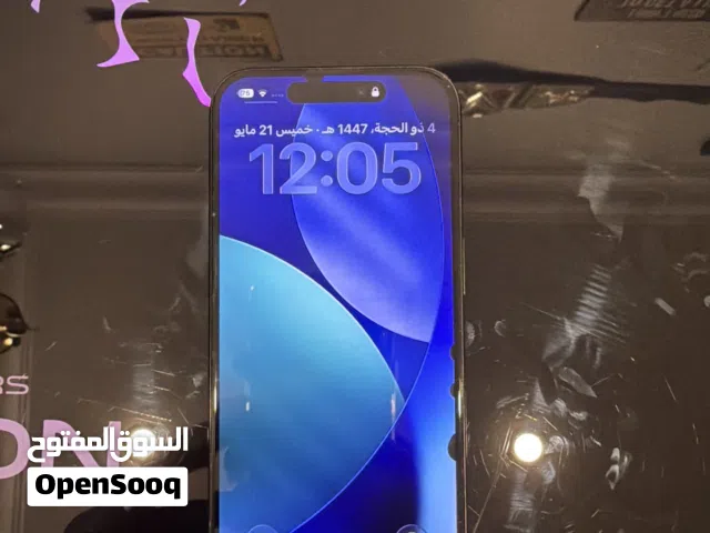 ايفون 15 برو 256 قيقا اللون الاسود