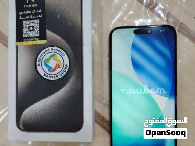 Apple iPhone 15 Pro Max 256 GB in Baghdad