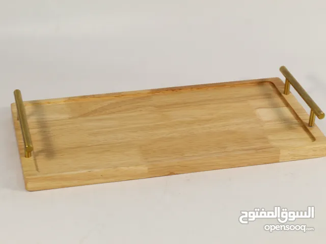صينية ضيافة خشب حجم كبير