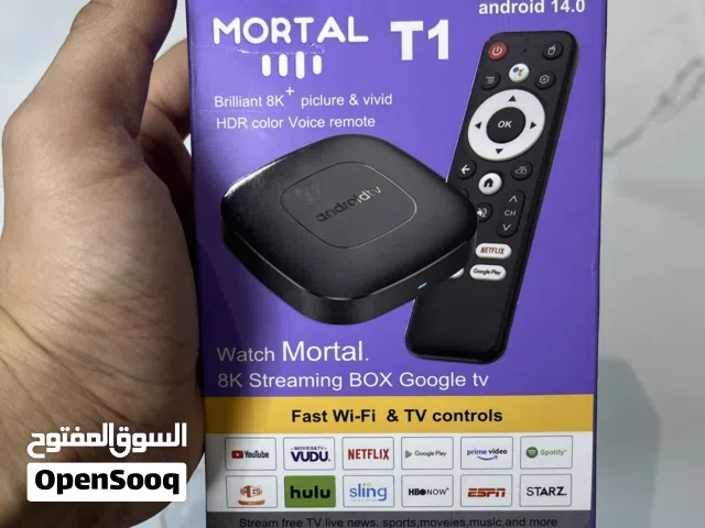 جهاز Mortal T1 Android Google TV Box.