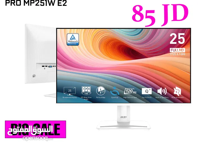 25" MSI monitors for sale in Amman