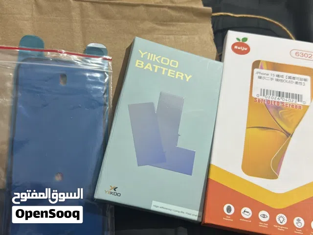 شاشة ايفون 15 العادي جدييدة