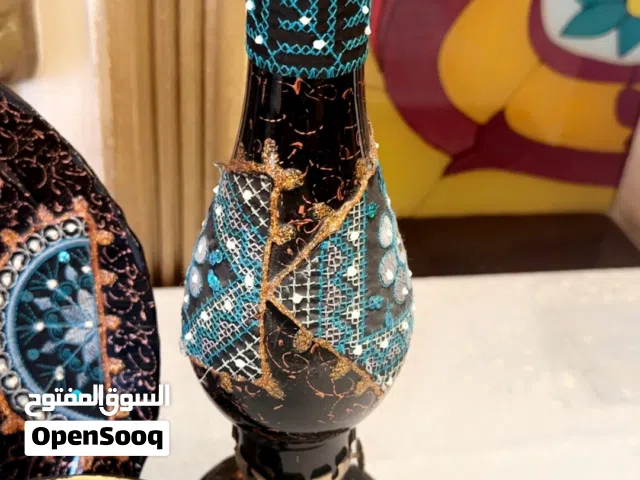 3 قطع تحف مطرزه للبيع