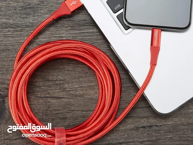 كيبل شحن امازون الاصليAmazon Basics - USB-