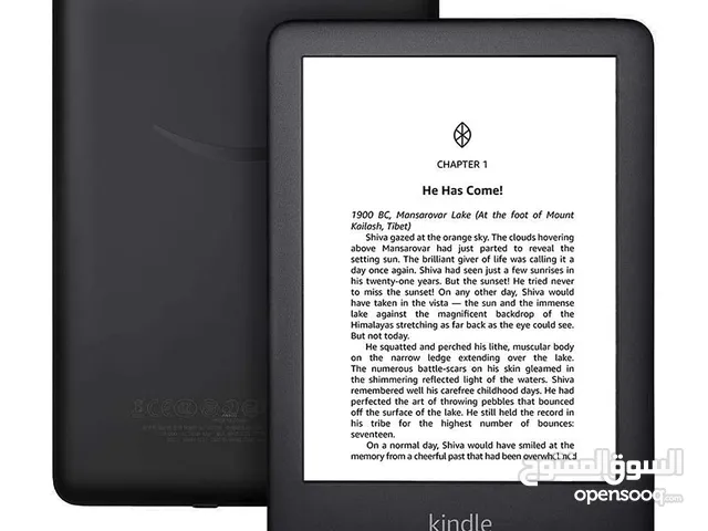 Kindle (10th Gen), 6" Display with Built-in Light, WiFi (Black) كندل 6 انش 6 جيجابايت