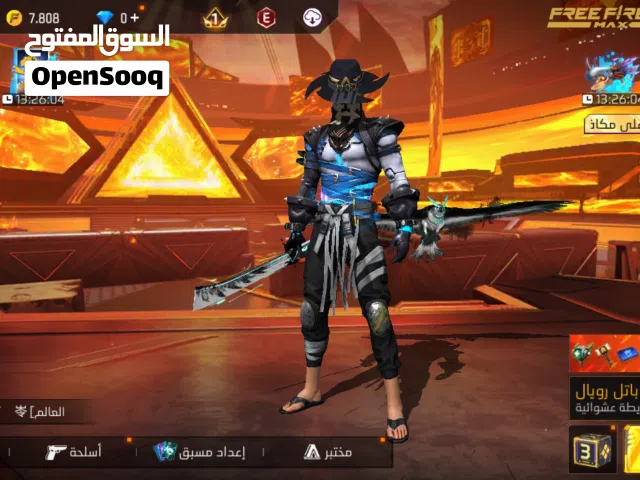 Free Fire Accounts and Characters for Sale in Ajman