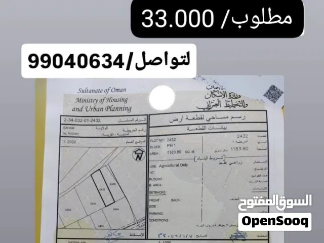 أرض زراعيه