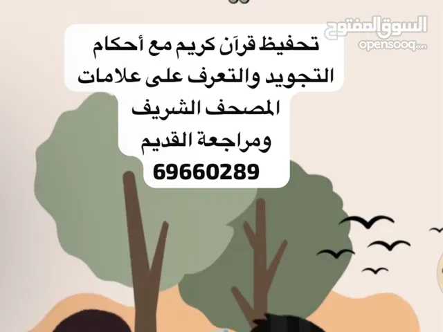 تحفيظ قرآن كريم ( حضوري )