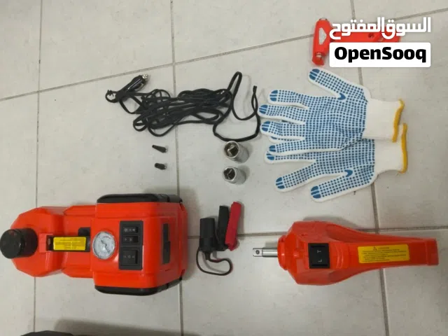 3-In-1 Electric Car Jack With Air Compressor - Model - HBF32